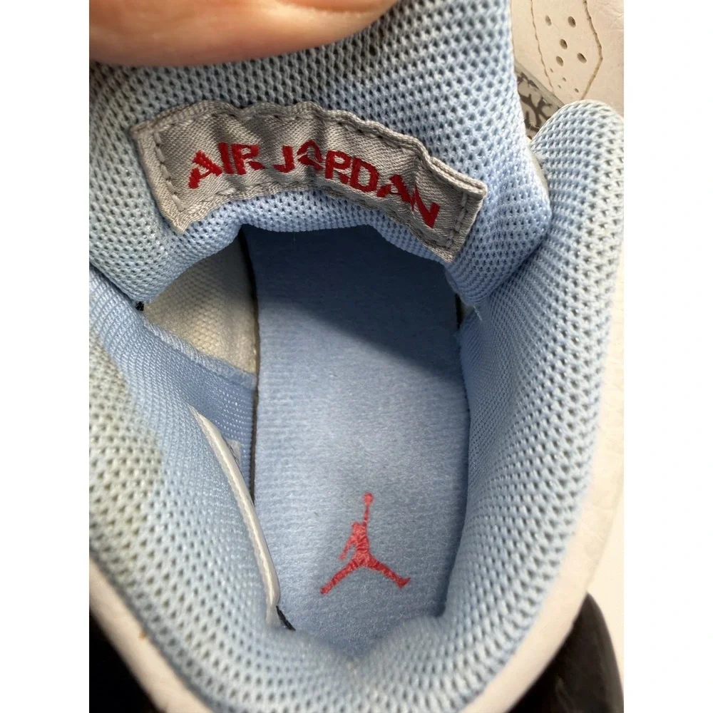 Jordan‎ Son of Mars White Blue 512244-109 Toddler Size 8C Pre-Owned No Box
